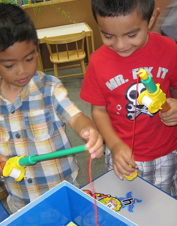 boys playing